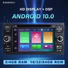 Автомобильный радиоприемник IPS 2 Din Android 11 для Ford Focus 2 Ford Fiesta Mondeo 4 C-Max S-Max Fusion Transit Kuga Мультимедиа GPS навигация