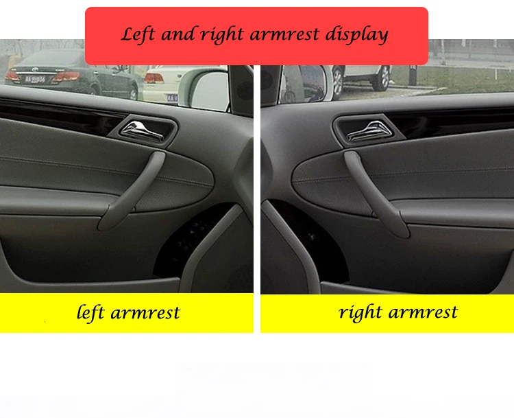 

For Mercedes-Benz Old C-Class W203 C-Class Door Handle Inside Buckle Open Door Handle Car Interior Decoration Accessories