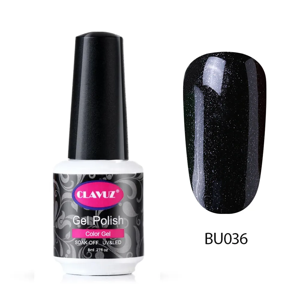 CLAVUZ синяя серия Гель-лак для ногтей волшебный замачиваемый УФ салонный