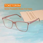 Женские и мужские очки Toketorism с защитой от синего излучения