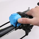 Велосипедный колокольчик супер громкий, электронный Рог 3 цвета на выбор высококачественный велосипедный колокольчик практичный с кнопкой батареи