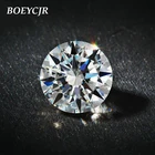 Камень BOEYCJR, 0,5 карата D, круглый бриллиант огранки 5 мм, Муассанит, VVS1, отличная огранка, класс 3E, для изготовления ювелирных изделий, для помолвки