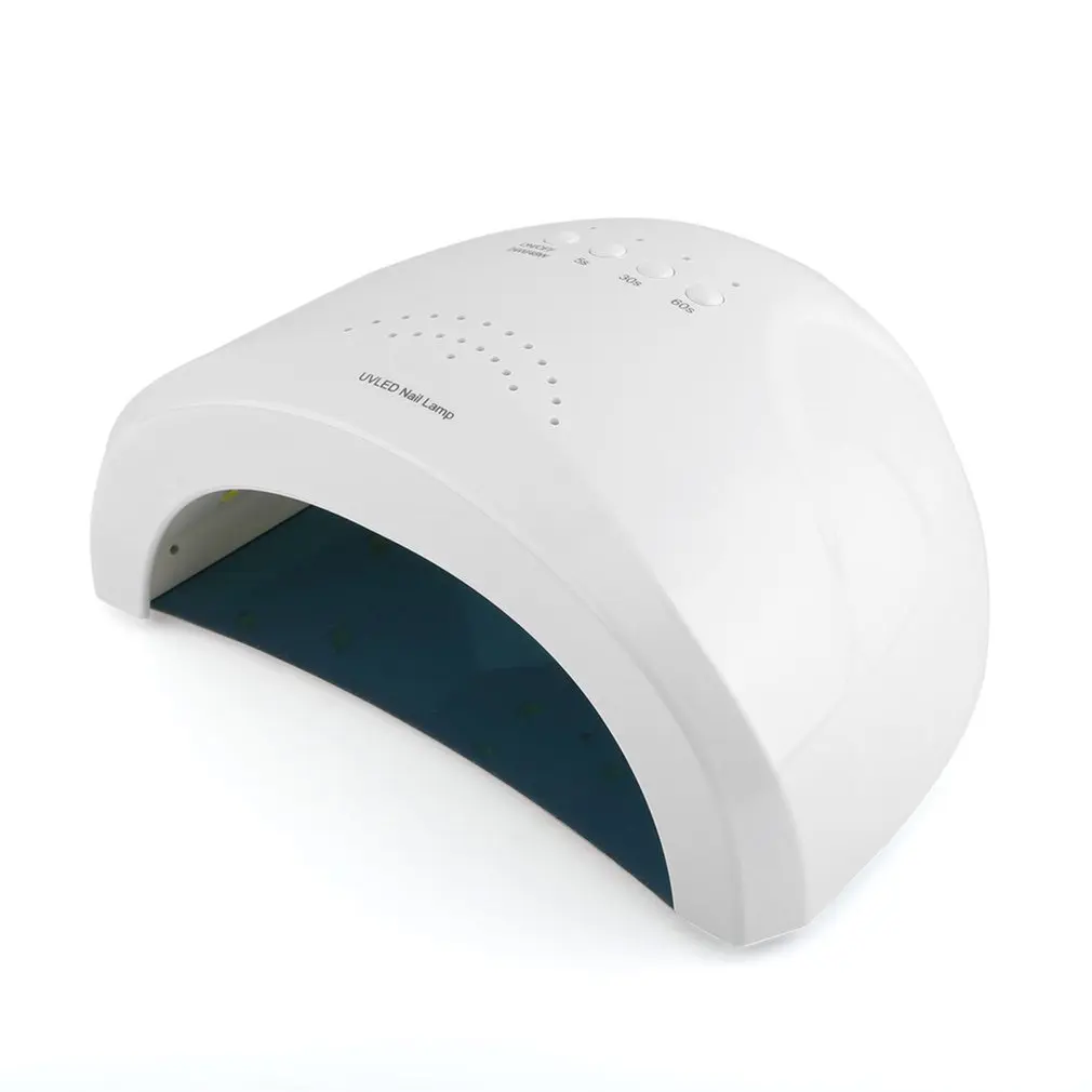 2 в 1 УФ лампа для ногтей Сушилка светодиодный аппарат дизайна 48 Вт 365 нм + 405 сушка и