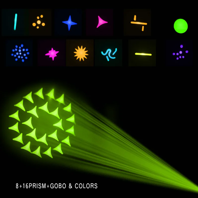 Сенсорный экран Sharpy Beam 7R Lyre 230 Вт Вращающаяся головка DMX сценическое освещение Dj