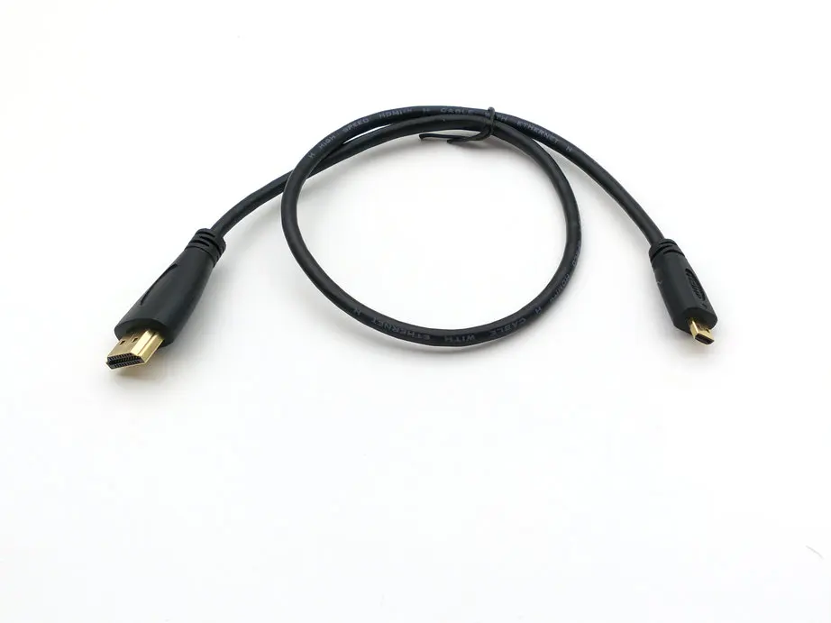 Позолоченный кабель Micro HDMI 210 шт. Версия 1 4 для телефона планшета HDTV 0 32