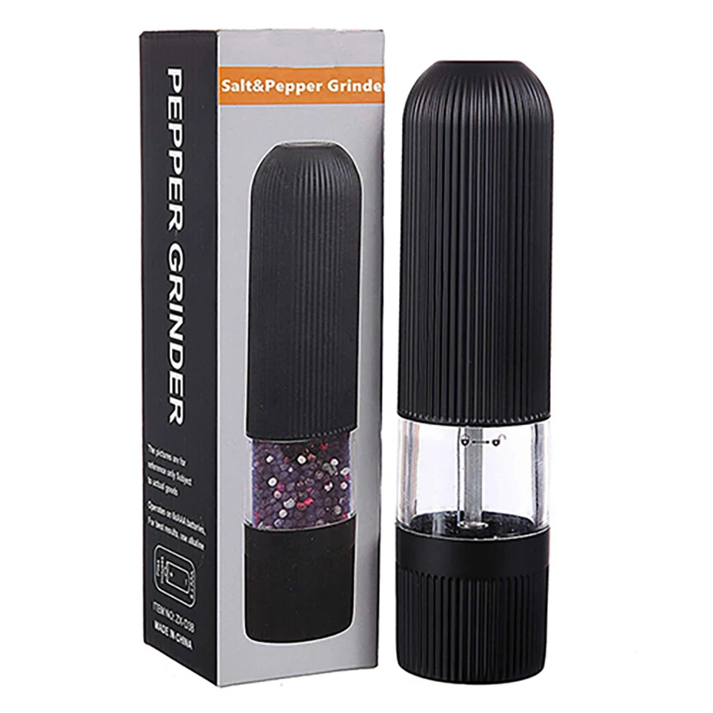 Автоматическая соль мельница для перца набор электрическая керамическая фреза