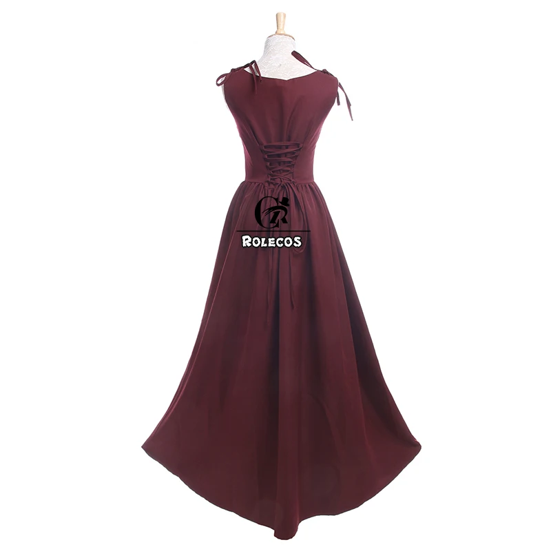 ROLECOS Новое поступление женский костюм на Хэллоуин вечерние платья модные длинные