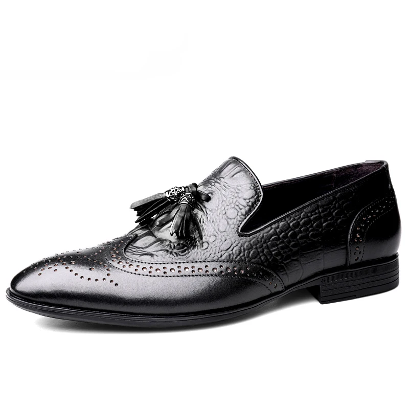 

Модная обувь из натуральной кожи, мужская обувь, на свадьбу, для выхода в свет, Мужские модельные туфли, большие размеры 36–47 официальная оксфордская обувь для мужчин сапоги мужские