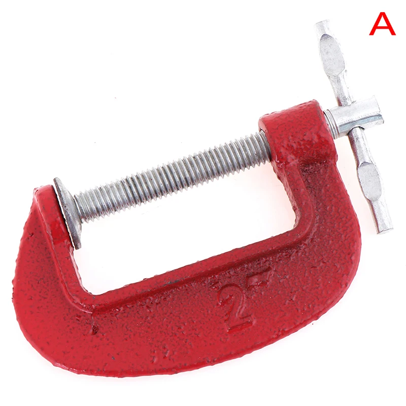 1 шт Высокое качество Регулировка Heavy Duty G зажим 2/3 дюймов C/W мягкие челюсти колодки