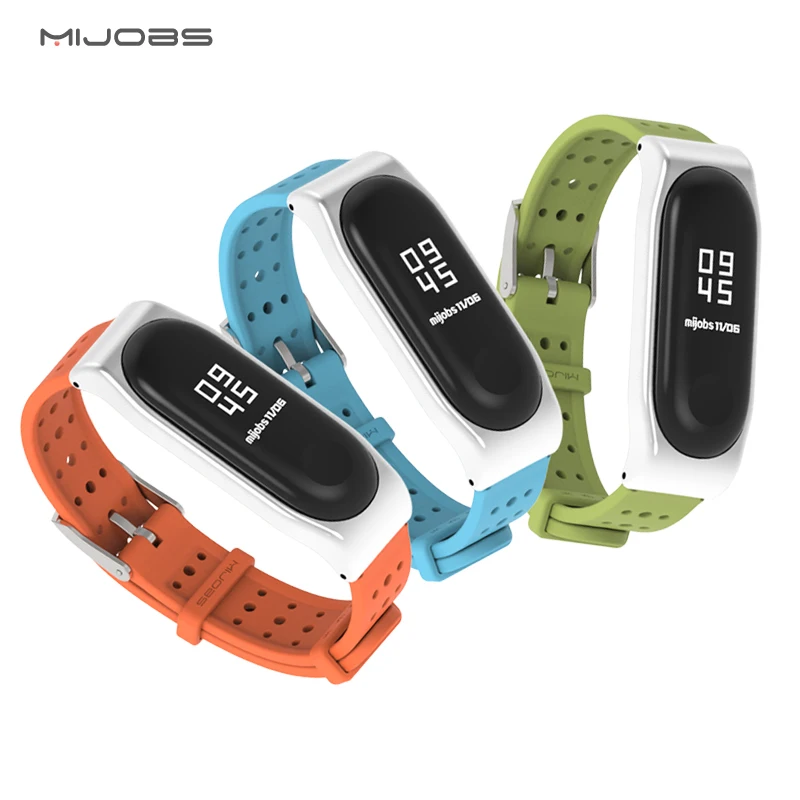 Mi jobs mi Band 4 ремешок Силиконовый ТПУ Браслет для Xiaomi mi Band 3 Смарт-часы ремешок mi Band 3 4 Смарт-часы ремешок