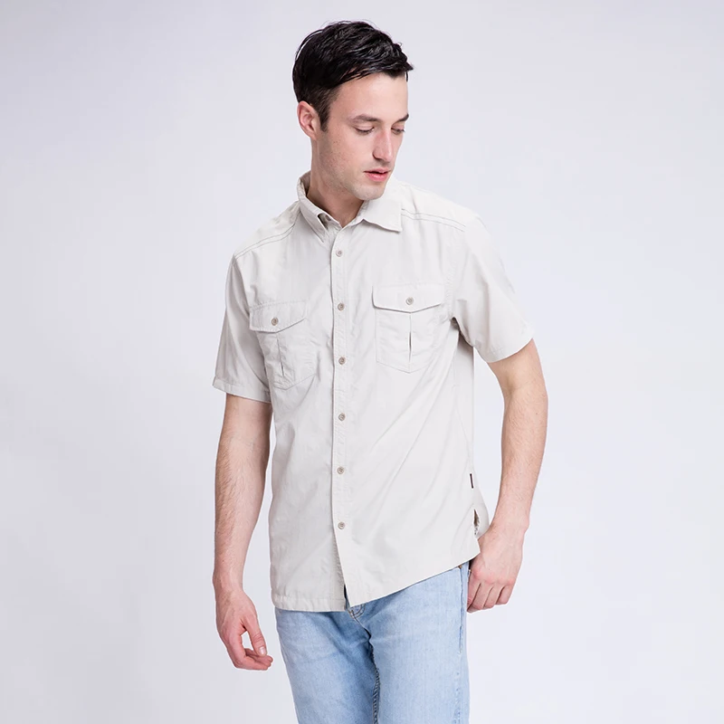 Рубашка ROYALWAY Мужская быстросохнущая Спортивная блуза в стиле милитари для