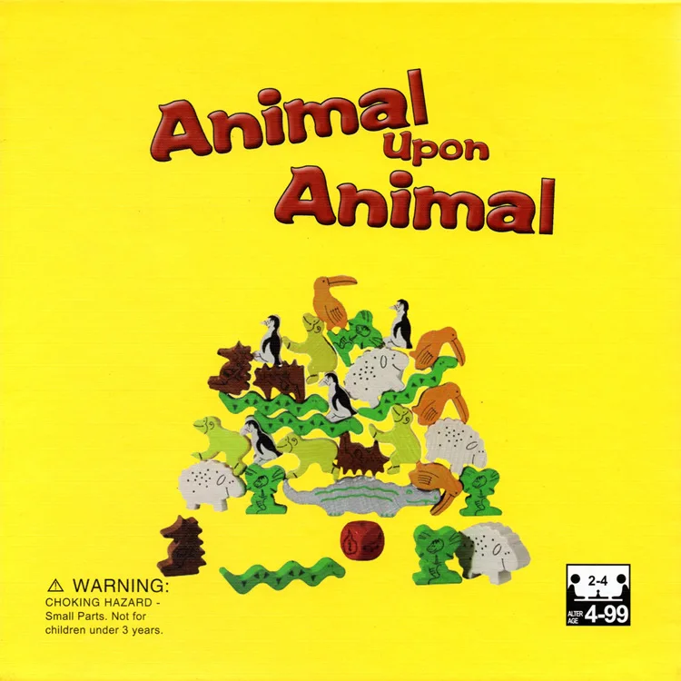 Детская развивающая настольная игра Animal Upon игрушка стек зоопарк животное для