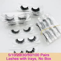 colash wholesale lashes 510203050100 pairs eyelashes cruelty free real mink false eyelashes makeup faux cils natural