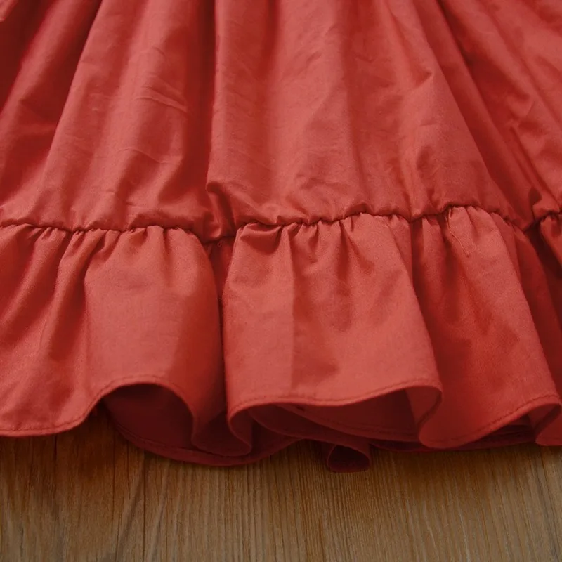 

Baby Girls Princess Dress Cute Kids Girls Sling Ball Dresses Red Cotton Vest Ballet Dress Summer Party Birthday Vestidos CL412