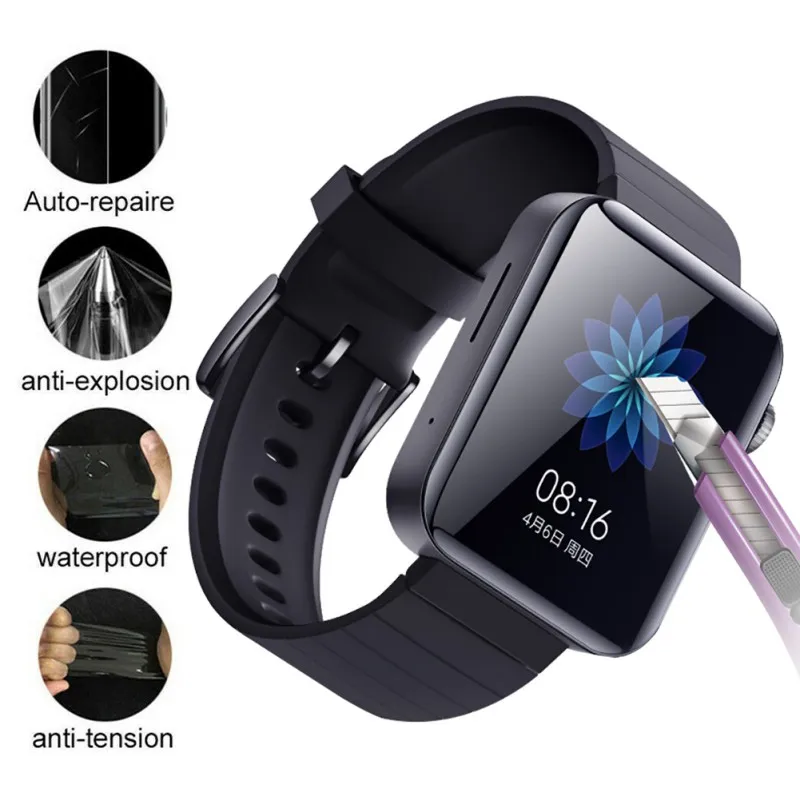 Лидер продаж новые умные часы прозрачная защитная пленка с защитой от царапин из