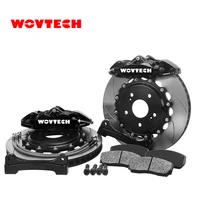 wovtech racing brake system wov9200 black caliper car accessories with 345mm disc for audi q5b8 18 inch front wheel