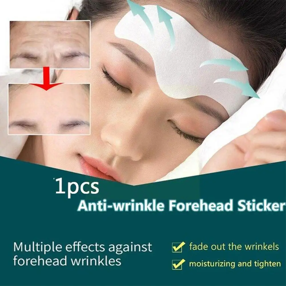 

5pcs Forehead Line Removal Gel Patch Forehead Firming Frown Lines Anti-aging Stickers Lifting Treatment Wholesale Skin P6e4