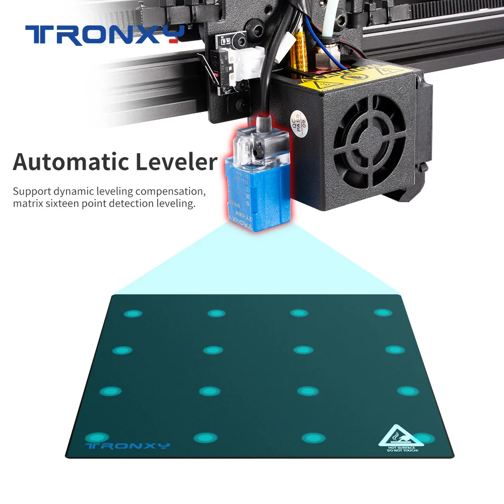 TRONXY X5SA 400 24 в блок питания Cube полностью металлическая квадратная Подогреваемая