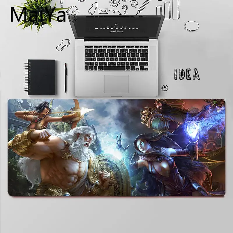 

Maiya Top Quality Smite Gamer Speed Mice Retail Small Rubber Mousepad Free Shipping Large Mouse Pad Keyboards Mat