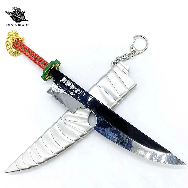 Маленький нож дзуй Тенген рассекающий демонов Nichirin Blade Sound хэшира катана дышащий