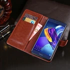 Роскошный кожаный флип-чехол для Honor 6C Pro, чехол-бумажник 5,0 дюйма из мягкого ТПУ и силикона
