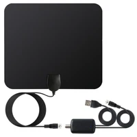 hengshanlao digital indoor 1100 miles hdtv antenna tv receiver freeview 32db with amplifier booster dvb t2 aerial satellite dish
