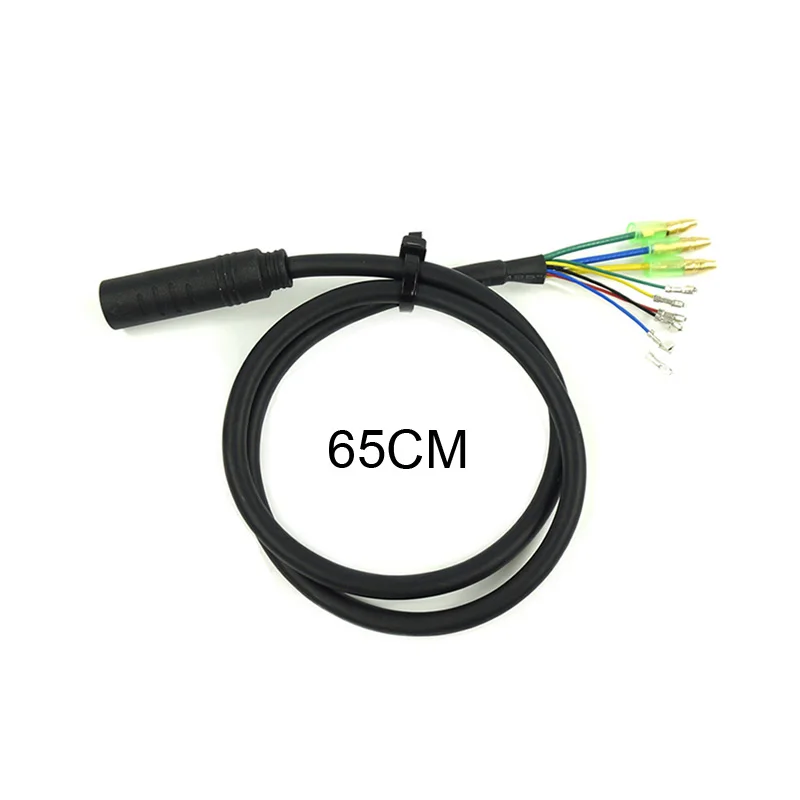 

70CM/130CM/160CM E-bike 9Pin Motor Extension Cable Cord For Bafang Front Rear Wheel Hub Motors High Quality Accessories