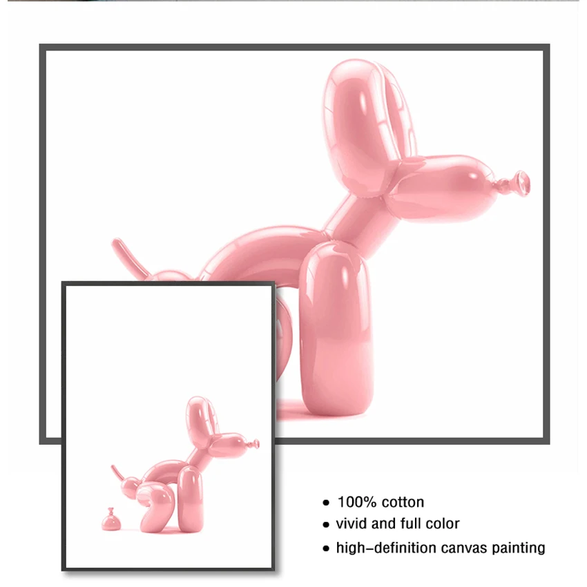 Домашний декор современное искусство картина фотография собаки современный