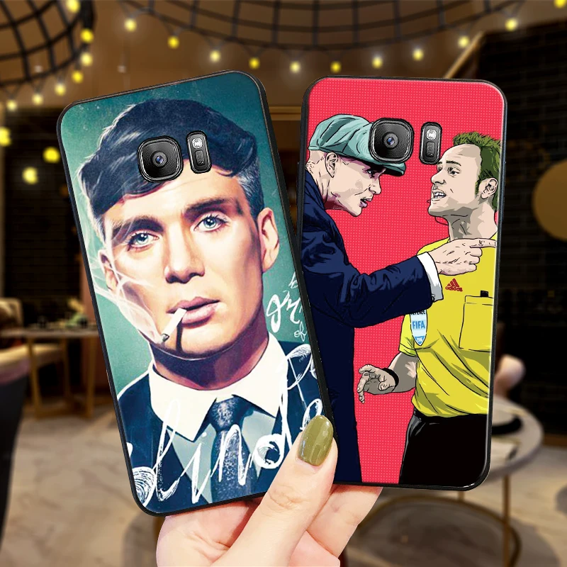 Чехлы для телефона с принтами &quotострые козырьки: Томми Шелби&quot Мягкий