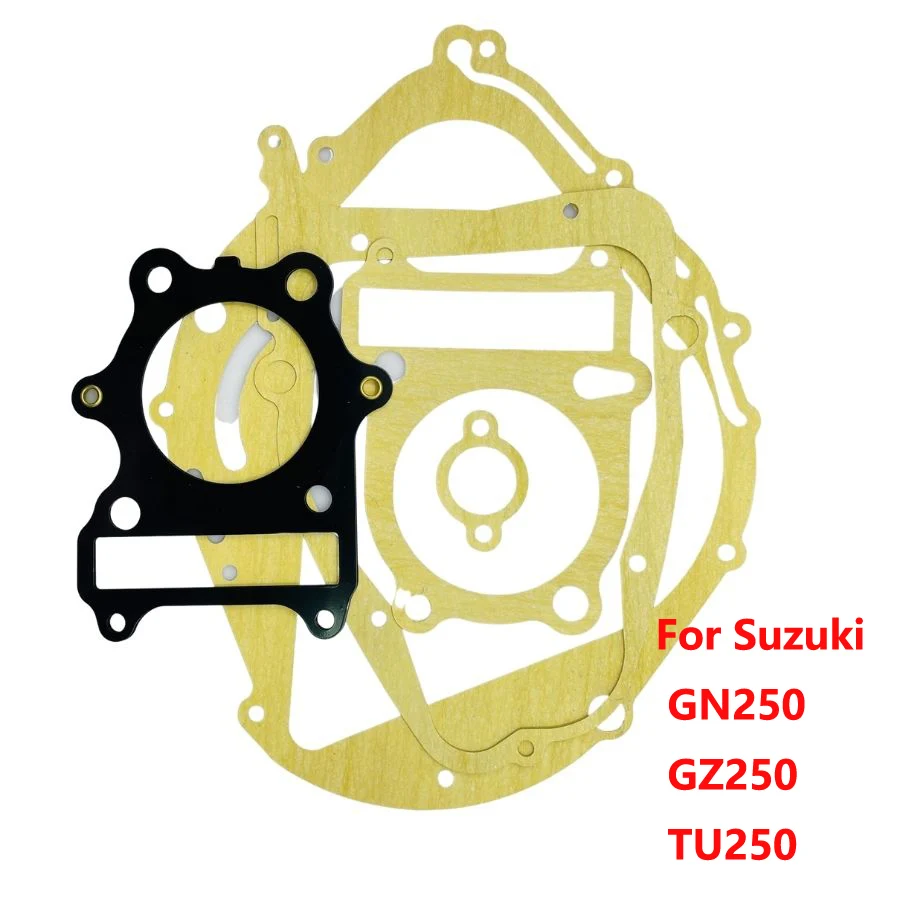 Комплект прокладка для мотоциклетного двигателя Suzuki GN250 GZ250 TU250 SP250 ST250 мотоцикла |