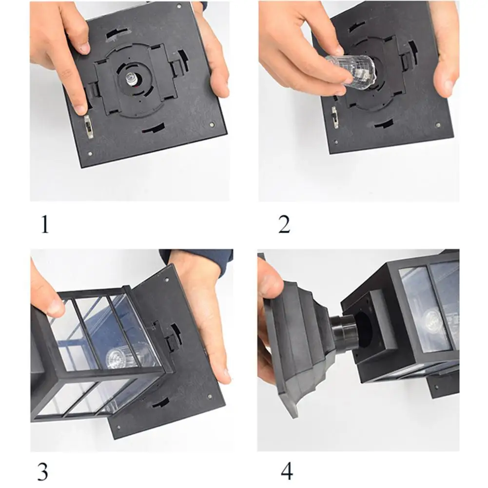 Светильник на солнечной батарее светильник для забора IP65 уличная Солнечная