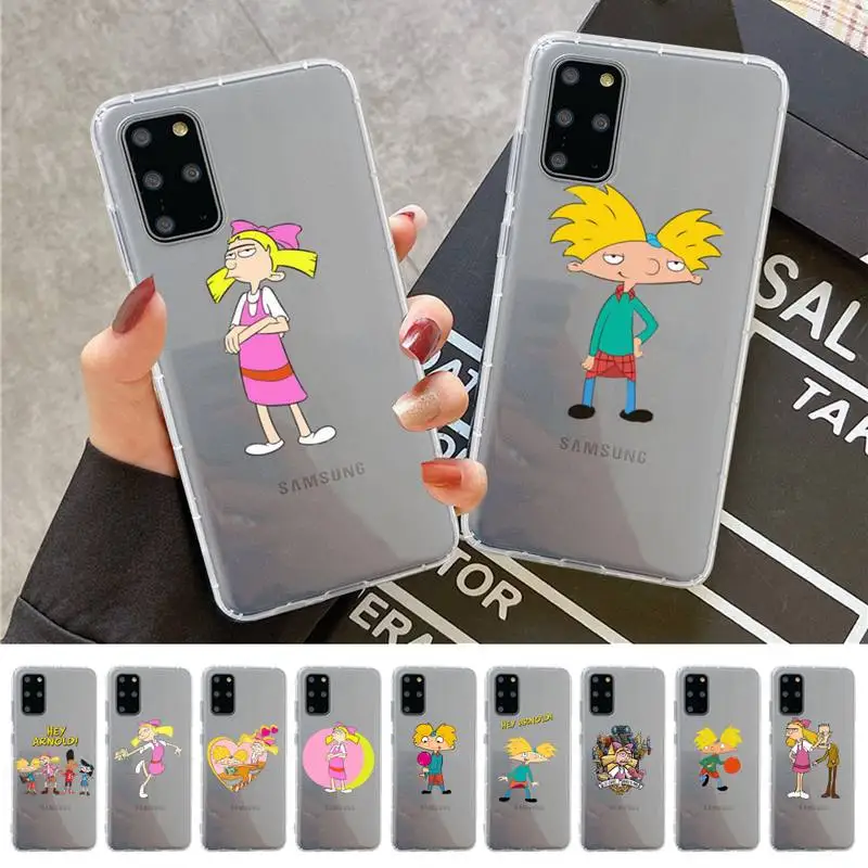 

Babaite Hey Arnold Phone Case For Samsung A 10 20 30 50s 70 51 52 71 4g 12 31 21 31 S 20 21 plus Ultra