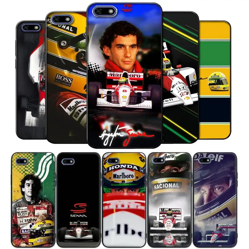 

Racing Ayrton Senna Phone Case for Galaxy J2pro J4 J5 J6 J7 plus J5 prime J72016 2018 M10 M20 M30 funda Cover
