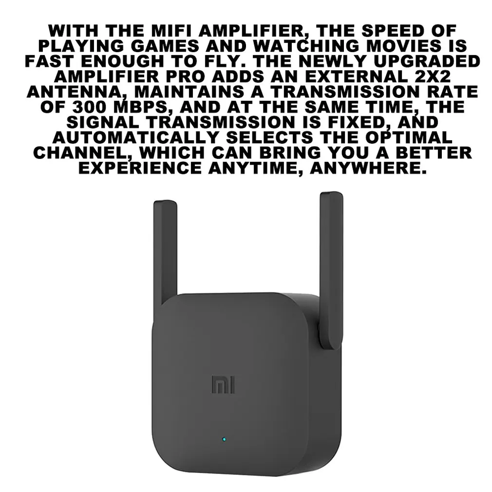 Xiaomi Wifi усилитель Pro сигнала Расширенный ретранслятор Беспроводная приемная сеть маршрутизация расширение wifi расширитель дропшиппинг горячая распродажа
