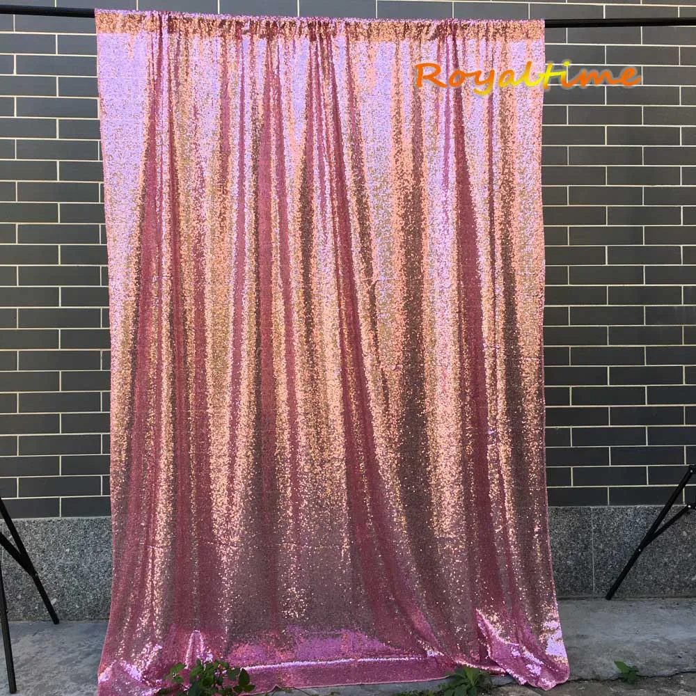 Royaltime 2x8. 5ft розовые золотые блестки фоны вечерние свадебные фото стенд задний