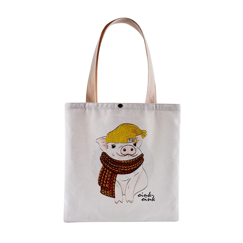 Холщовая Сумка для фотосессии женские Наплечные сумки с принтом популярного