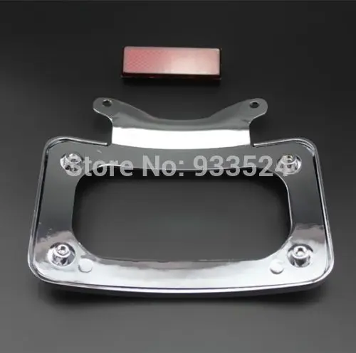 Кронштейн для рамки номерного знака мотоцикла хромированный Harley Street Glide Road King