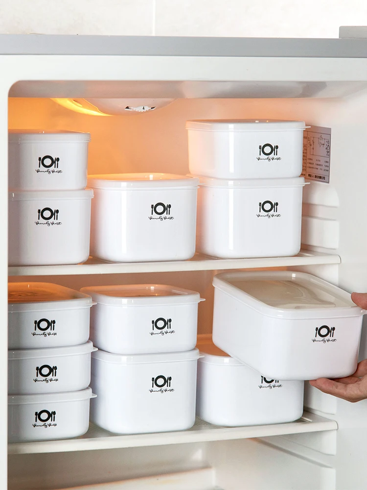 

New Household Refrigerator, Fruit Plastic Storage Box, Microwave Oven Lunch Box, Rectangular Small Lunch Box, Food Storage Box