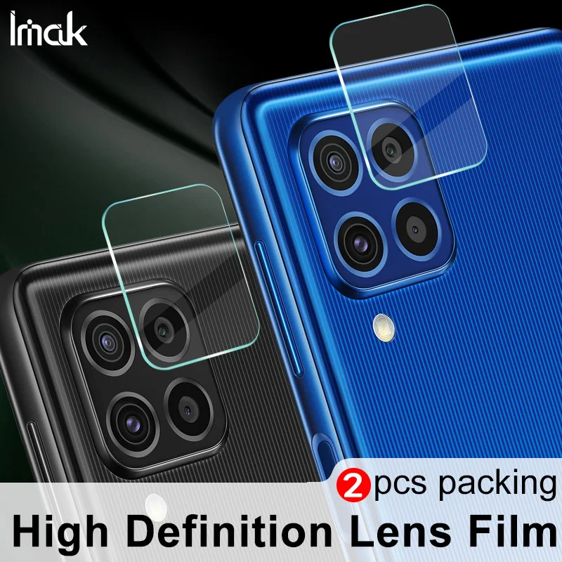 Пленка IMAK для объектива камеры 2 шт. Samsung Galaxy M62 прозрачное износостойкое стекло