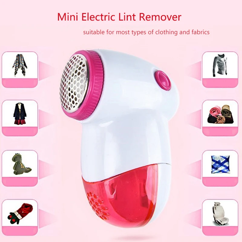 Электрический прибор для удаления пуха с одежды мини-бритва катышков машинка