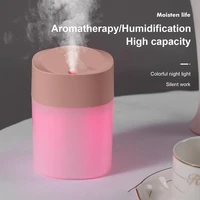 mini usb humidifier easy to use flame retardant abs 2 mist modes desktop humidifier for bedroom
