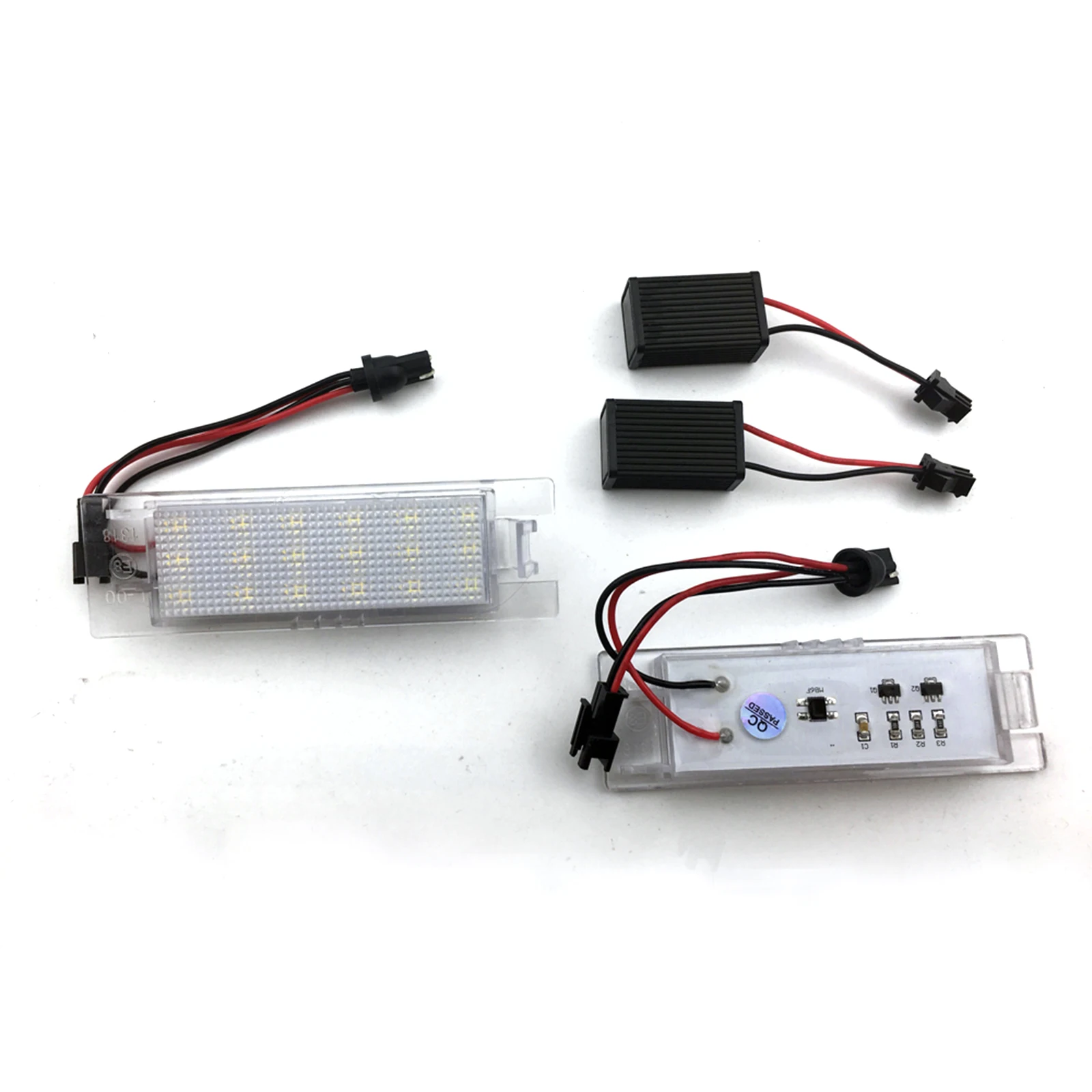 2Pcs Modified LED License Plate Lights for Fiat Opel Vauxhall Alfa Romeo | Автомобили и мотоциклы