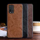 Винтажный чехол для Xiaomi Redmi 9T, мягкий ТПУ + чехол из искусственной кожи