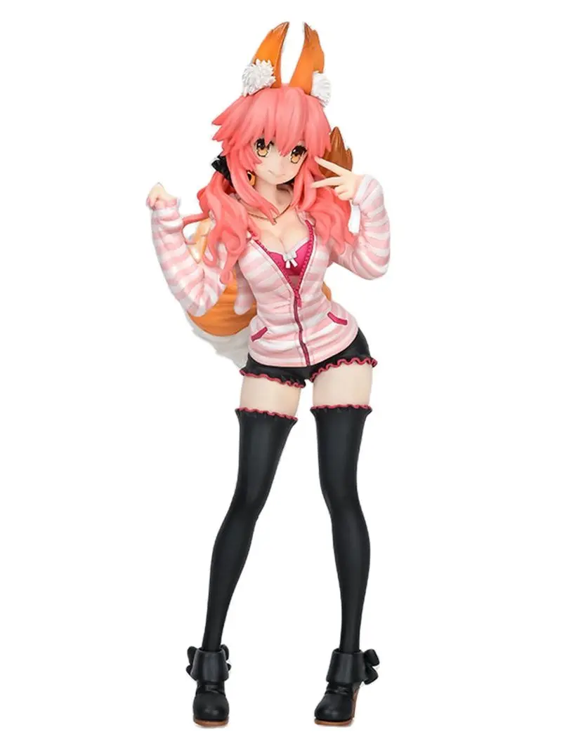 Кавайное аниме Fate/EXTRA CCC tammo no Mae Caster повседневная одежда Ver. Экшн-фигурки из ПВХ