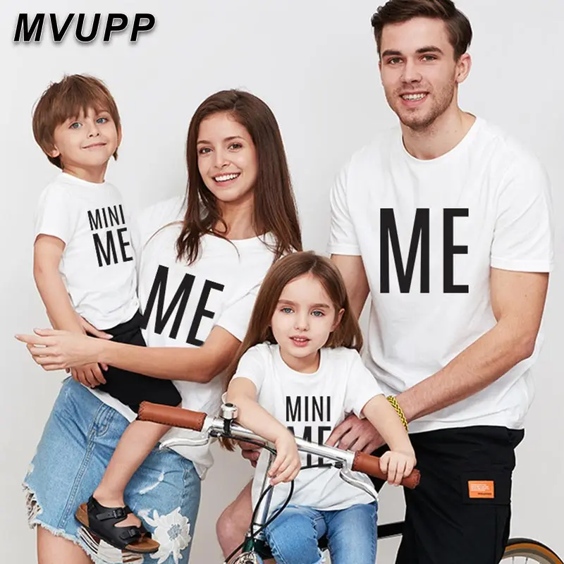 Одежда для мамы и ребенка летняя одежда с коротким рукавом маленьких девочек 2020