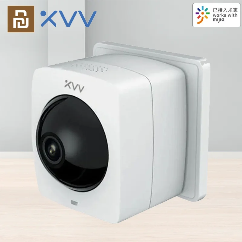 Xiaovv A1 1080P IP-камера Смарт 360 ° Панорамный HD AI Обнаружение движения Инфракрасное