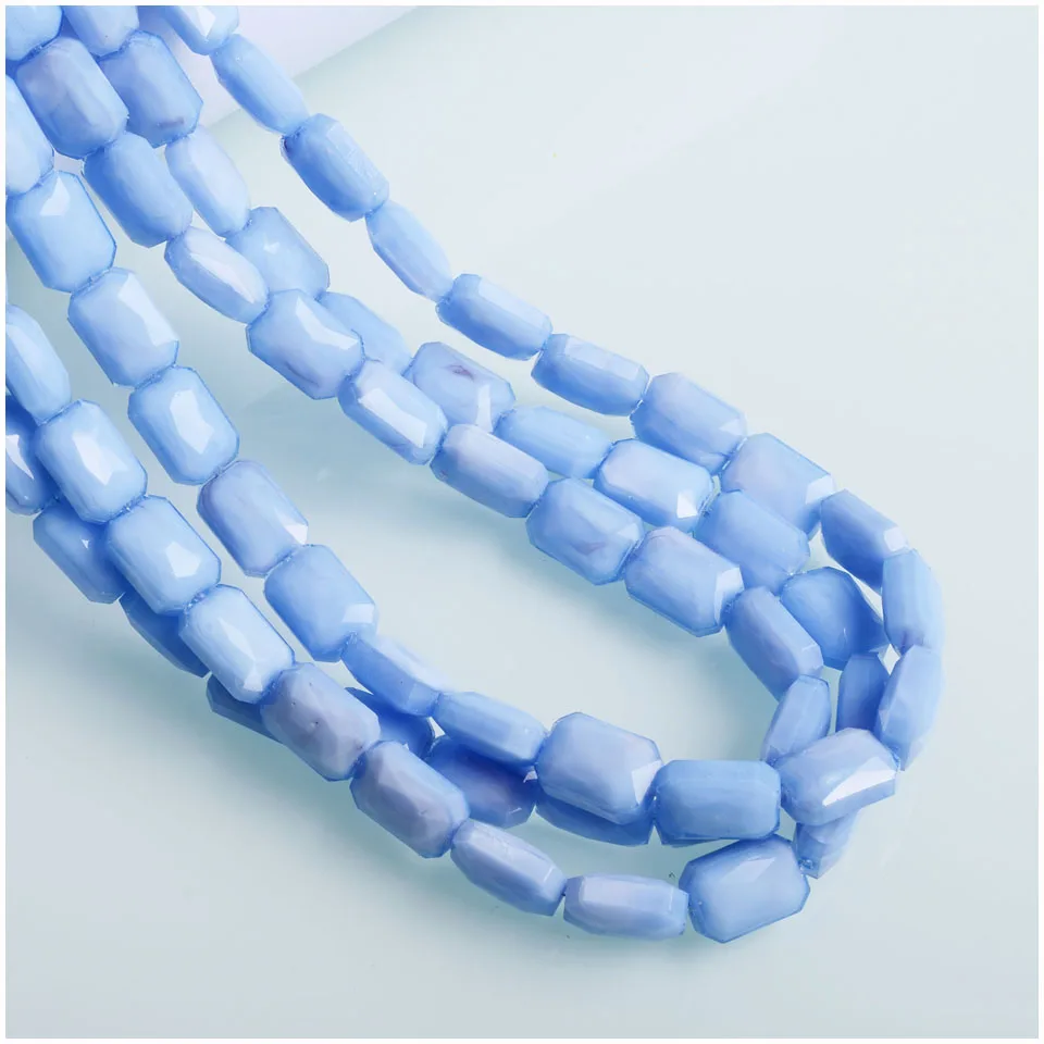 Бусины в виде хрустальных кубиков 10x14 мм Красочные фотообои с орнаментом|Бусины| |