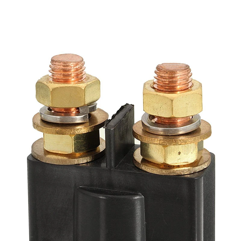 Вкл/Выкл автомобильное черное реле стартера 4 контактный DC 12V/24V 500A совершенно