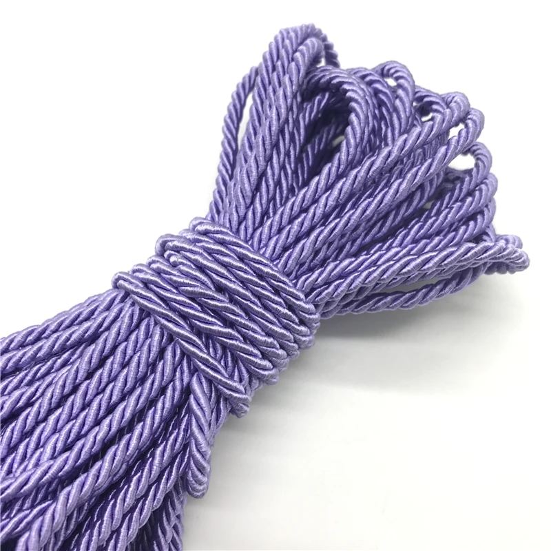 Веревка Paracord 5 мм 3 жильная веревка из полипропилена аксессуары для украшения