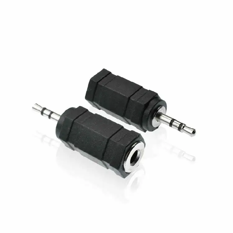 1pcs .5 Revolution 3.5 Female Connector Mobile Phone Earplugs Adapter Small to Large 2.5mm Go 3.5mm Audio Signal Converter | Электроника